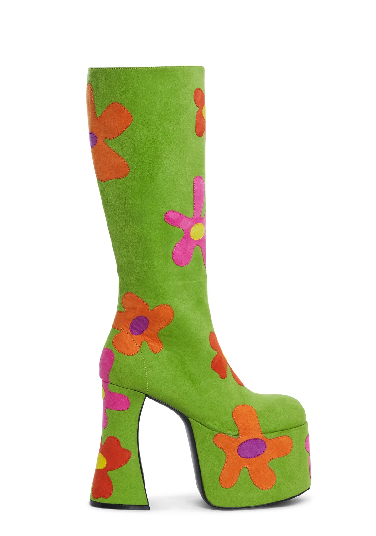 Retro Party Platform Boots
