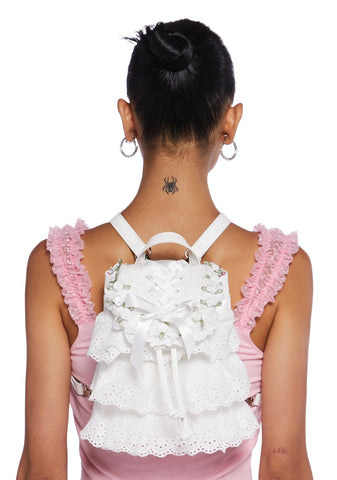 Ribbon In The Sky Mini Backpack