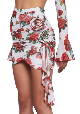 Vibrant Love Mini Skirt