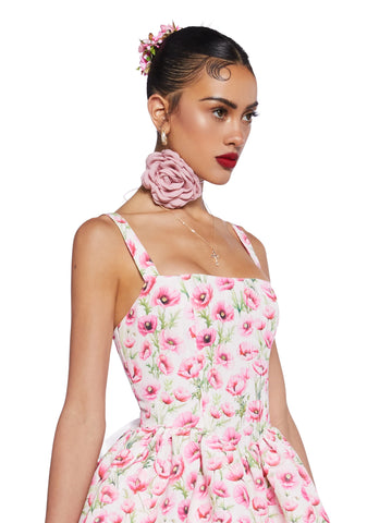 Magic Moves Corset Dress - Floral