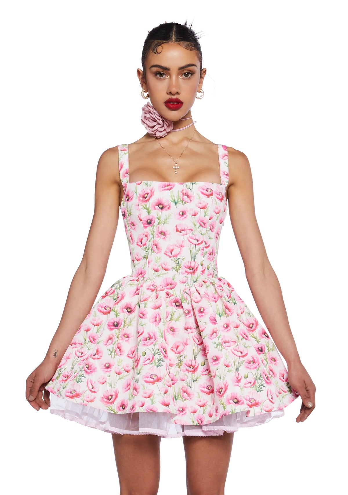 Magic Moves Corset Dress - Floral