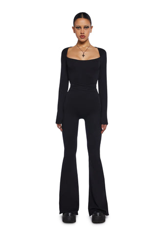 Pitch Open Back Jumpsuit