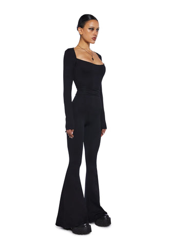 Pitch Open Back Jumpsuit