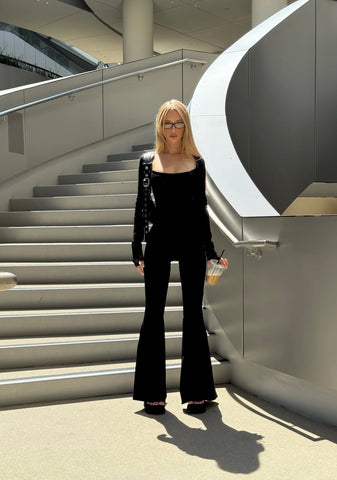 Pitch Open Back Jumpsuit