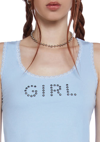 Just A Girl Tank Top