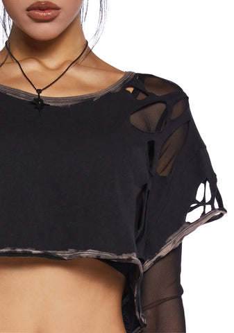 Downbeat Long Sleeve Top