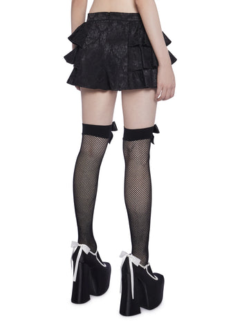 Adorable Charm Brocade Shorts