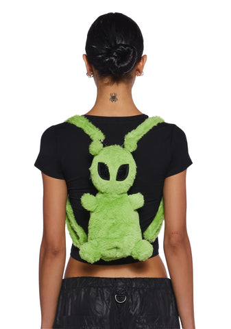 Space Raver Alien Backpack