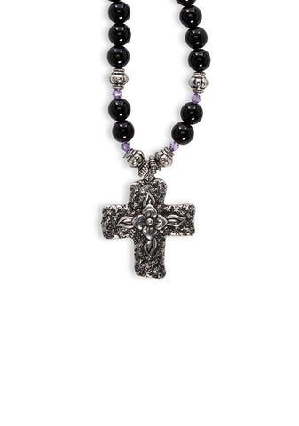 Divine Nature Cross Necklace