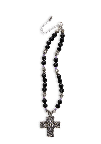 Divine Nature Cross Necklace