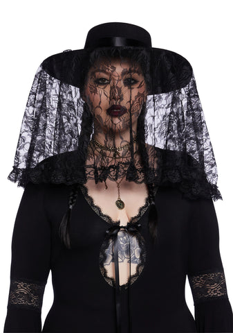 Vamp Mysteries Hat With Veil