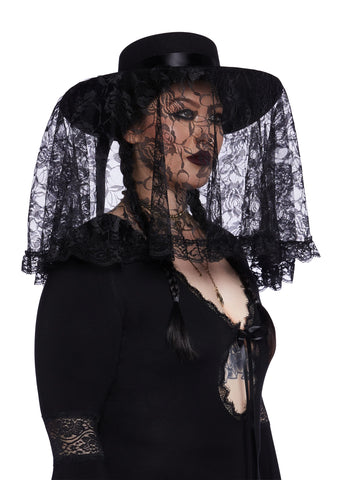 Vamp Mysteries Hat With Veil