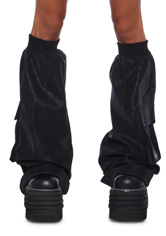 Downbeat Boot Covers With Cargo Pockets