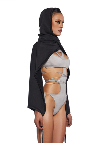 Downbeat Hooded Scarf