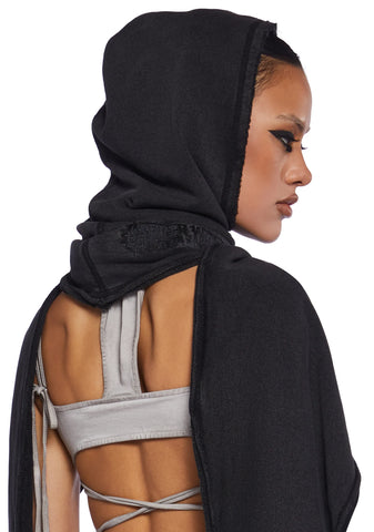 Downbeat Hooded Scarf
