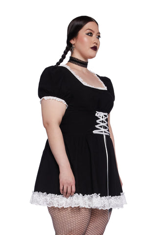 Plus Absolute Grim Mini Dress