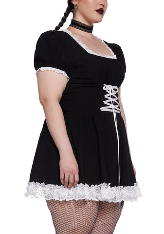 Plus Absolute Grim Mini Dress
