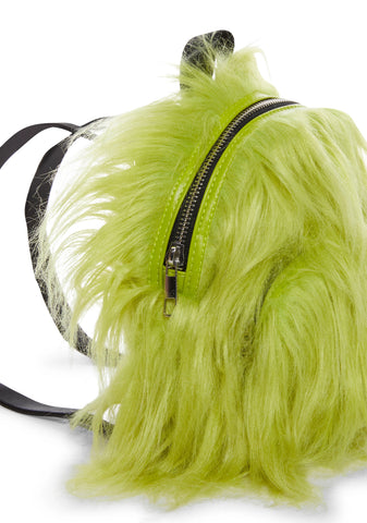 Case Of The Grumpies Fuzzy Backpack