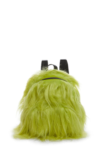 Case Of The Grumpies Fuzzy Backpack