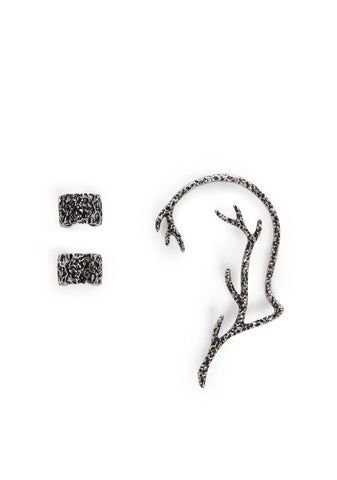 Organic Metal Ear Cuff Set