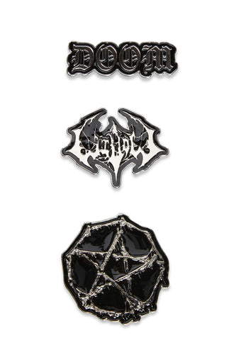 Doom Enamel Pin Set