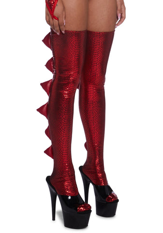 Fire Breathing Beauty Costume Set