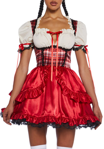 Red In The Woods Premium Costume Set