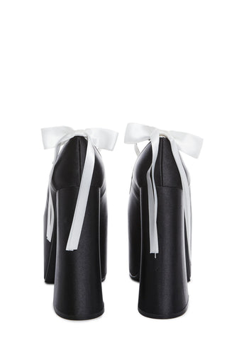 Sweet Sonata Platform Mary Janes