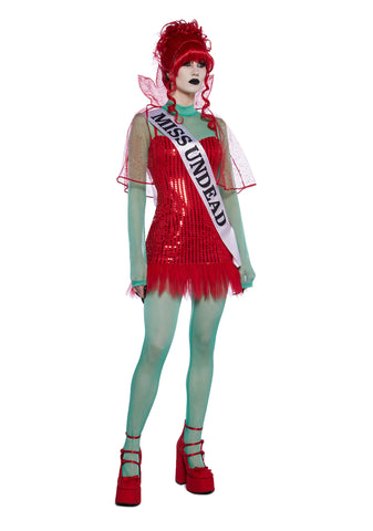 Miss Afterlife Receptionist Costume Set