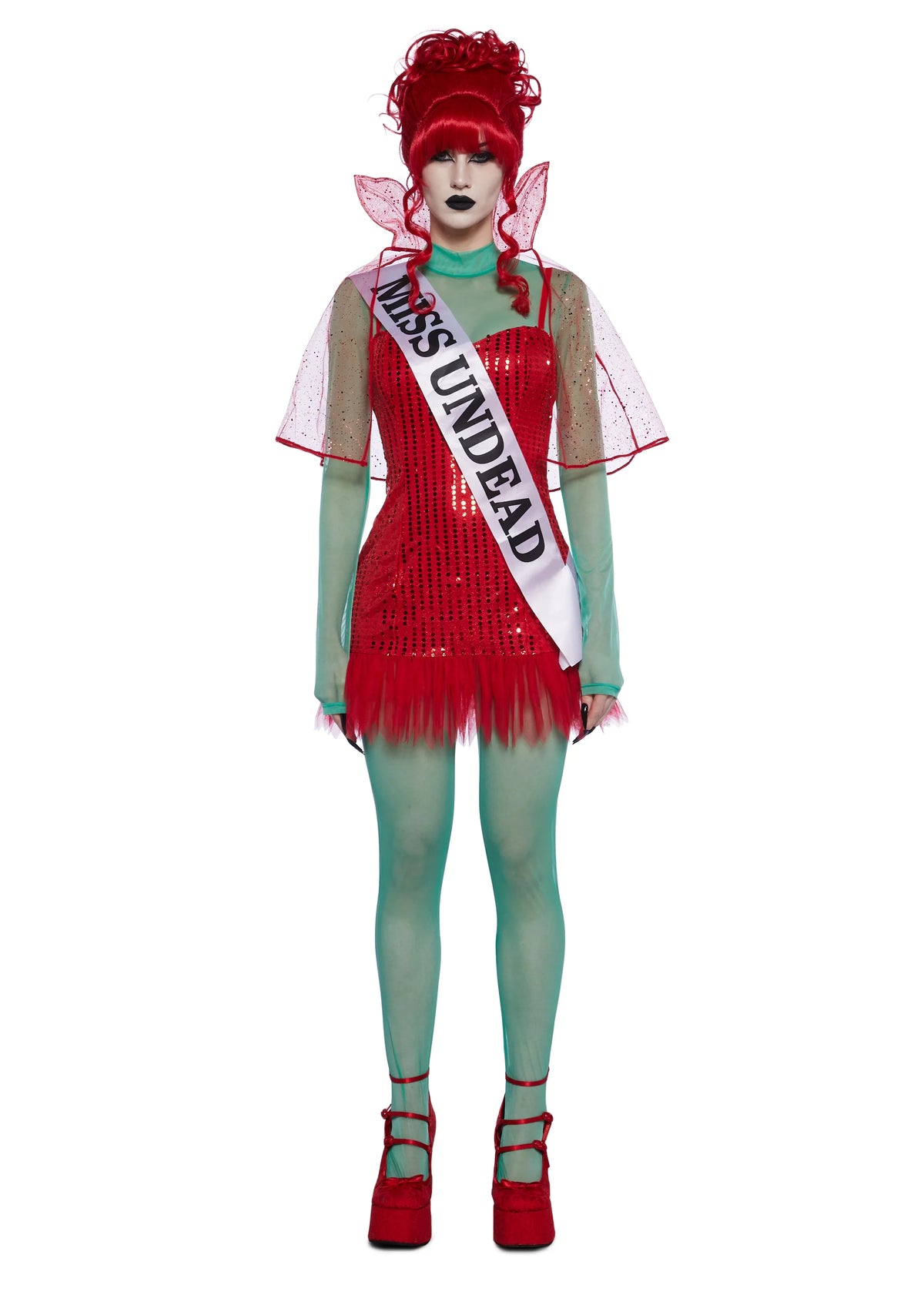 Miss Afterlife Receptionist Costume Set