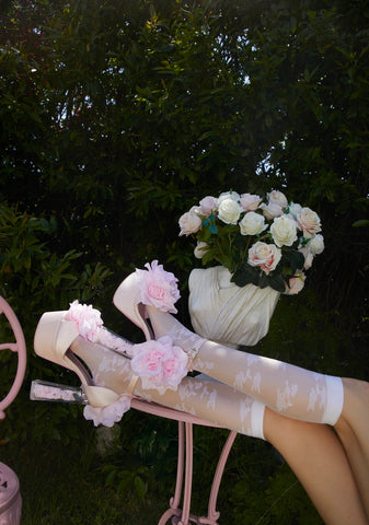 Two To Tango Platform Heels - Pink