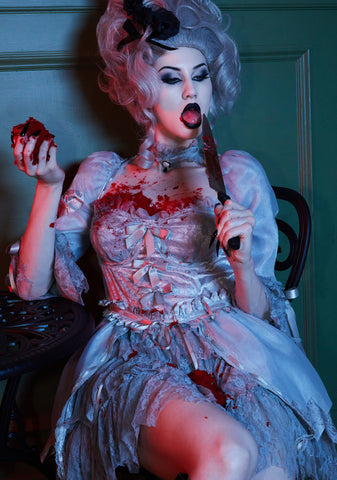 Cake Queen Costume Set - Light Blue