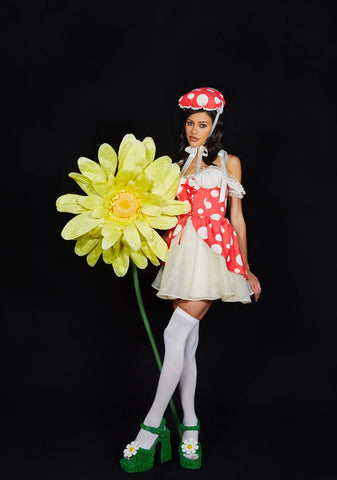 Mushroom Princess Costume Set