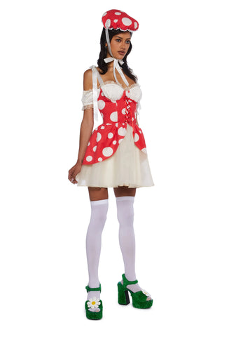 Mushroom Princess Costume Set