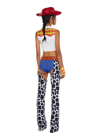 Round ‘Em Up Cowgirl Doll Costume Set