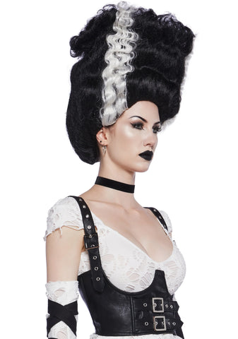 Reanimated Bride Premium Costume And Wig Set