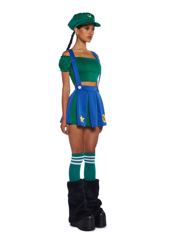 Let's-A Go Cheerleader Costume