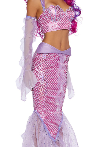 Ocean Enchantress Mermaid Costume Set