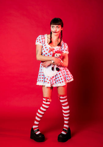 Darling Rag Doll Premium Costume Set