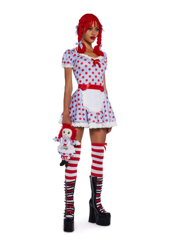 Darling Rag Doll Premium Costume Set