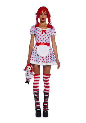 Darling Rag Doll Premium Costume Set