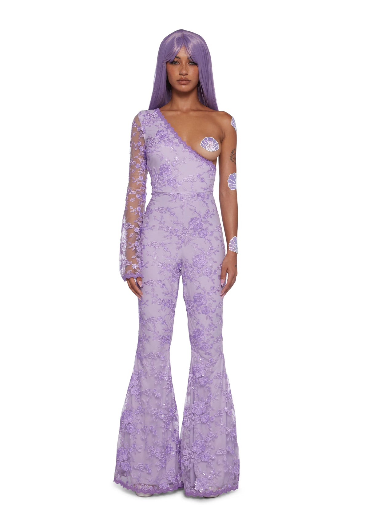 Lil Notorious Costume And Wig Set