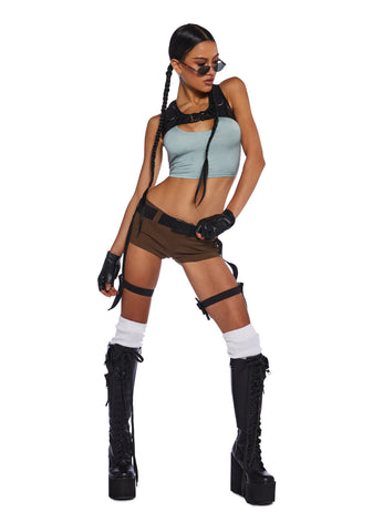 Archaeologist Raider Costume Set