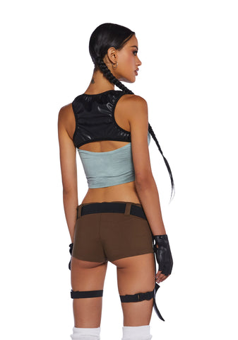 Archaeologist Raider Costume Set