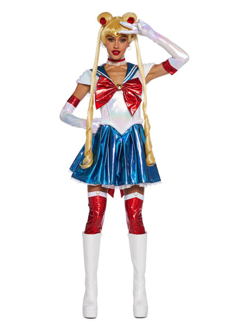 Celestial Sailor Premium Costume And Wig Set