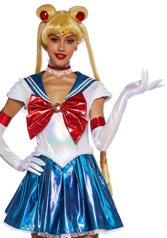 Celestial Sailor Premium Costume And Wig Set