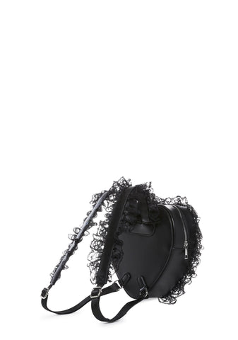 Bewitched Temptation Heart Mini Backpack
