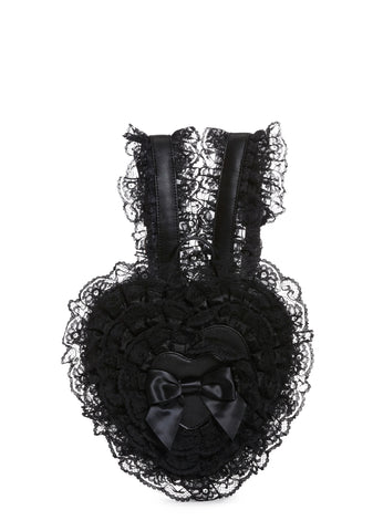 Bewitched Temptation Heart Mini Backpack