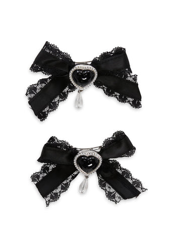 Solemn Sweetness Hair Clips