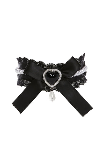 Solemn Sweetness Lace Choker